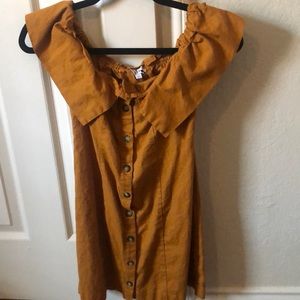 Off The Shoulder Express Mini Dress